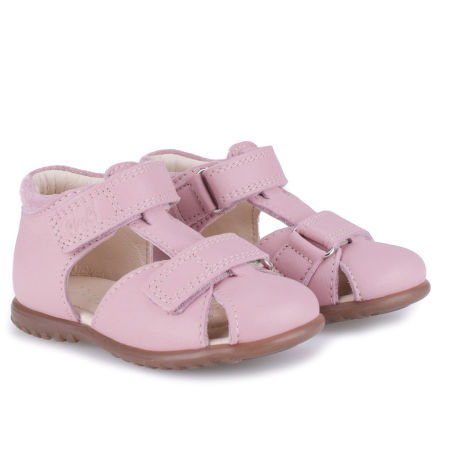 Alicante Roczki® różowe sandały dziecięce ze skóry naturalnej - ES 1780-13 zdjęcie 2