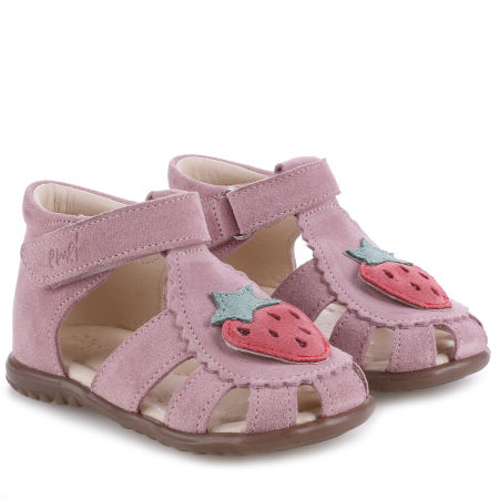 Bali Roczki® różowe sandały dziecięce ze skóry naturalnej - ES 1214E-7 zdjęcie 2